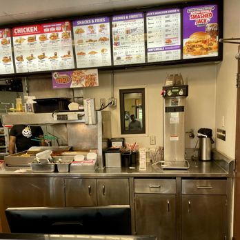 Jack in the Box - Menu and prep area - Fast Food Near Me - Charlotte, North Carolina Jack in the Box - Menu and prep area - Fast Food Near Me - Charlotte, North Carolina