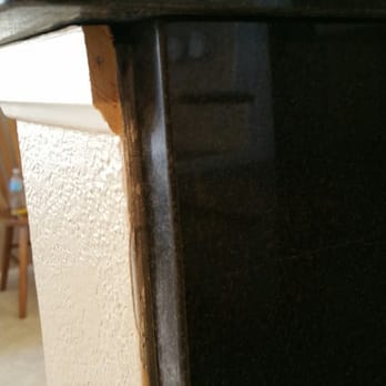 Take Me 4 Granite - This piece just looks short which the installer says it probably wasn't measured right - Building Supplies Near Me - Denver, Colorado