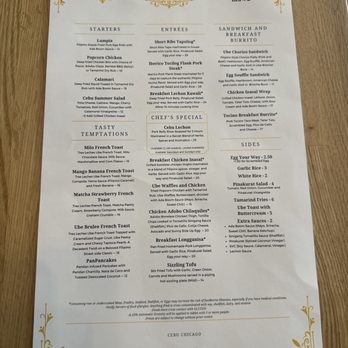 Cebu Chicago - Over priced menu - Filipino Near Me - Chicago, Illinois Cebu Chicago - Over priced menu - Filipino Near Me - Chicago, Illinois