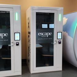 Northwest Arkansas National Airport - XNA - Escape pods if you need a private office at the airport