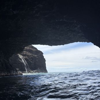 Capt Andy's - Na Pali Coast cave - Boat Tours Near Me - Ele'ele, Hawaii