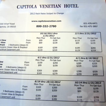 Capitola Venetian Hotel - rates - Hotels Near Me - Capitola, California Capitola Venetian Hotel - rates - Hotels Near Me - Capitola, California