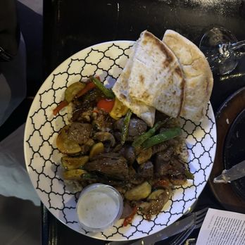 Ansari's Mediterranean Grill & Lounge - Stir Fry with steak and couscous - Mediterranean Near Me - Eagan, Minnesota Ansari's Mediterranean Grill & Lounge - Stir Fry with steak and couscous - Mediterranean Near Me - Eagan, Minnesota