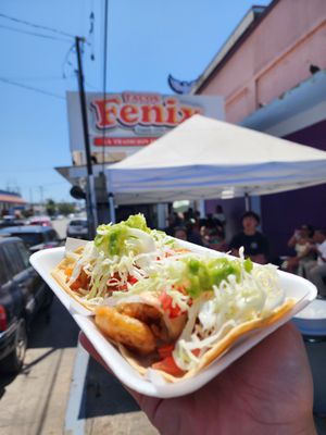 Tacos Fenix (Fish & Shrimp) by null