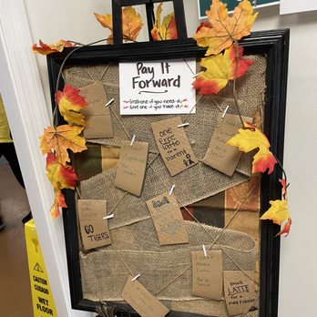 Caffeine Addicts - Here is the pay it forward board - Desserts Near Me - Ringgold, Georgia Caffeine Addicts - Here is the pay it forward board - Desserts Near Me - Ringgold, Georgia