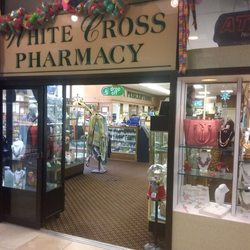 Entrance ro White Cross Pharmacy in the Metro Professional Bldg