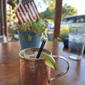Jeremy's on the Hill - Apple cider mule - New American Near Me - Julian, California Jeremy's on the Hill - Apple cider mule - New American Near Me - Julian, California