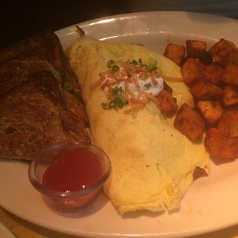 The Cheesecake Factory - Gigantic Omelette, toast & potatoes - Desserts Near Me - Canoga Park, California The Cheesecake Factory - Gigantic Omelette, toast & potatoes - Desserts Near Me - Canoga Park, California
