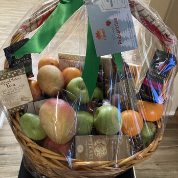 AZ Florist - Amazing surprise basket. There's a little of everything in here. Grapes & mango are delish. - Florists Near Me - Phoenix, Arizona