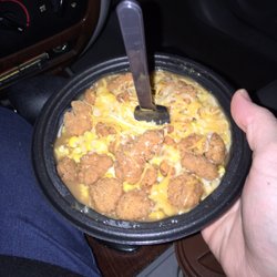 KFC - $3 bowl. Good amount of food for the price.