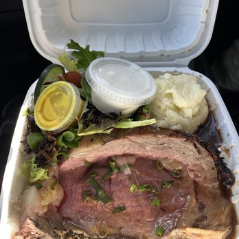 OlenaHi - Thursday special: prime rib for $22.95. I'd give it 3.5 stars. - Salad Near Me - Honolulu, Hawaii