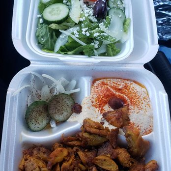 NK Gyros - Chicken Shawarma Plate - Greek Near Me - Tempe, Arizona