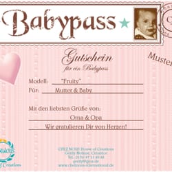 Chez Nous - Gutschein für ein BabyGirlPass
