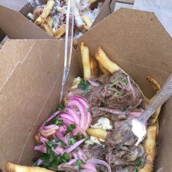 The Kroft - Braised short rib and country fried chicken Poutine - Sandwiches Near Me - Anaheim, California The Kroft - Braised short rib and country fried chicken Poutine - Sandwiches Near Me - Anaheim, California