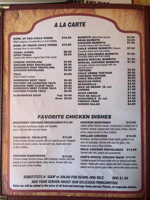 Menu photo 8 El Tecolote Camarillo, CA Menu photo 8 El Tecolote Camarillo, CA