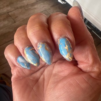 Az Nails And Spa - Ben's creation today - Nail Salons Near Me - Glendale, Arizona