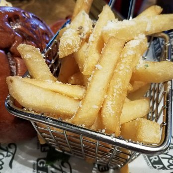 Ford's Garage Dearborn - Truffle fries. - Burgers Near Me - Dearborn, Michigan
