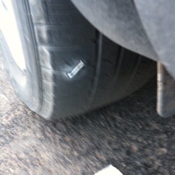 Discount Tire - Nastiest nail I've ever gotten in a tire. Discount Tire is replacing this sucker for me. :) - Tires Near Me - Flagstaff, Arizona Discount Tire - Nastiest nail I've ever gotten in a tire. Discount Tire is replacing this sucker for me. :) - Tires Near Me - Flagstaff, Arizona