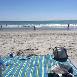 Indialantic Boardwalk and Seashore - My view from the beach!