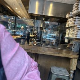 The kitchen (from a window seat)
