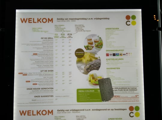 Menu photo 3 Colmar Antwerp, VAN