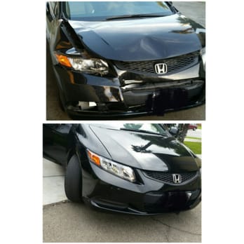 ProColor Collision Montclair - Before and after, you're my hero - Body Shops Near Me - Montclair, California ProColor Collision Montclair - Before and after, you're my hero - Body Shops Near Me - Montclair, California