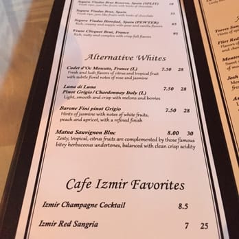 Cafe Izmir - Middle Eastern Near Me - Dallas, Texas