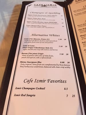 Menu photo 6 Cafe Izmir Dallas, TX Menu photo 6 Cafe Izmir Dallas, TX