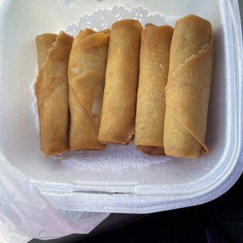 Bangkok House Thai Restaurant - A7. CRISPY VEGETABLE SPRING ROLLS (6) - Thai Near Me - White Settlement, Texas
