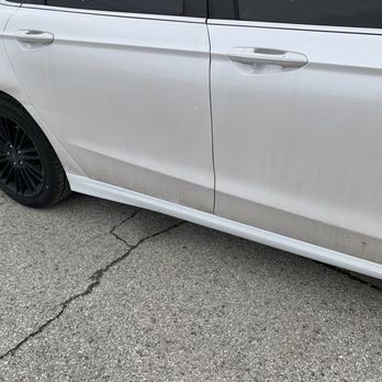 Indy Body Werks - My dirty car with a painted running board - Body Shops Near Me - Indianapolis, Indiana Indy Body Werks - My dirty car with a painted running board - Body Shops Near Me - Indianapolis, Indiana