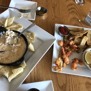 Ackerly's Grill & Galley - Fried lobster and seafood dip. - American Near Me - Alton, New Hampshire Ackerly's Grill & Galley - Fried lobster and seafood dip. - American Near Me - Alton, New Hampshire
