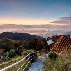 BA Travel - The top of Penang Hill in Malaysia where you can visit the Kek Lok Si Temple!