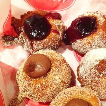 Parm - Raspberry jelly and chocolate zeppoles! - Italian Near Me - New York, New York