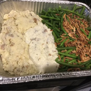 Riverdog Tavern - Mashed potatoes and Green beans Amandine. Easy to heat up for Easter dinner - American Near Me - Middleville, Michigan Riverdog Tavern - Mashed potatoes and Green beans Amandine. Easy to heat up for Easter dinner - American Near Me - Middleville, Michigan