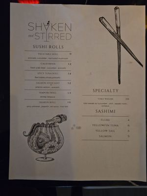 Menu photo 5 Shaken not Stirred  New York, NY