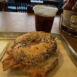 Breakfast Bagel Sandwich Breakfast Bagel Sandwich