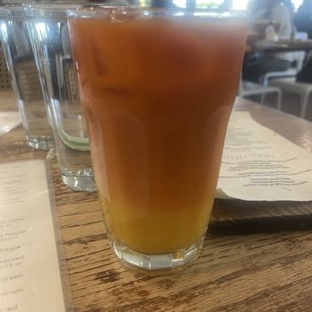 Heirloom Kitchen - Drink that consumes orange juice, turmeric, carrot juice - Burgers Near Me - Stockton, California Heirloom Kitchen - Drink that consumes orange juice, turmeric, carrot juice - Burgers Near Me - Stockton, California