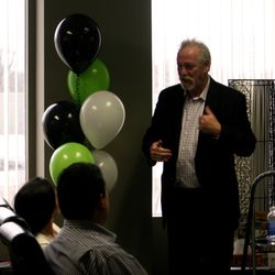 Oakville Chiropractic Centre - Dr. Huggins educating about Chiropractic!