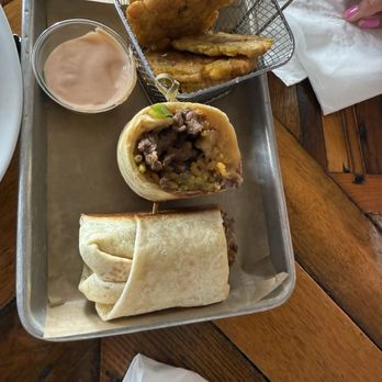 The Beach House - Steak burrito tostones wife said it was good - Bars Near Me - Rincón, Puerto Rico The Beach House - Steak burrito tostones wife said it was good - Bars Near Me - Rincón, Puerto Rico