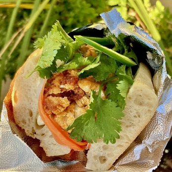 Hello Vegan - Cauli Banh Mi sandwich - Caterers Near Me Hello Vegan - Cauli Banh Mi sandwich - Caterers Near Me