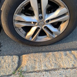 That's right after the wash... water didn't even touch the tires...