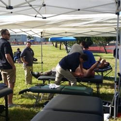Bauer Massage - Sporting event massage: The Newport Highland Games