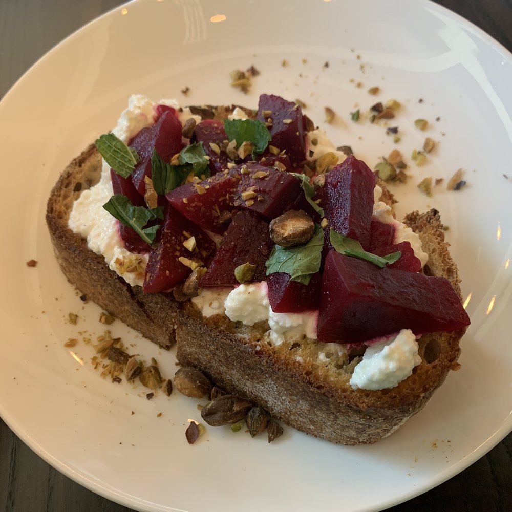 bar Vetti - Beet & ricotta toast - Italian Near Me - Louisville, Kentucky bar Vetti - Beet & ricotta toast - Italian Near Me - Louisville, Kentucky