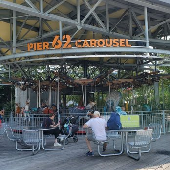 Pier 62 Carousel - Carousels Near Me - New York, New York