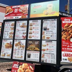 KFC - Menu