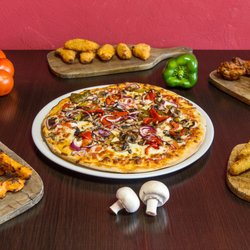 Monsieur Pizza - Pizza Végétarienne avec Tex-Mex