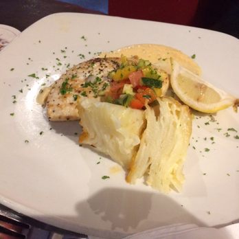 Marina Inn - Swordfish Fillet special (€14.95) with garlic potatoes and mango & pineapple salsa - Pubs Near Me - Dingle, Kentucky