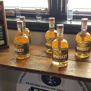 Rush Creek Distilling - Display - Bars Near Me - Harvard, Illinois Rush Creek Distilling - Display - Bars Near Me - Harvard, Illinois
