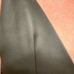 Very uneven stitching between the sides on an expensive gown and one of the bra cups was sewn in upside down. Was hoping for better :-/ Very uneven stitching between the sides on an expensive gown and one of the bra cups was sewn in upside down. Was hoping for better :-/