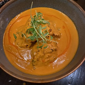 ROOP Chicago Innovative Indian Restaurant & Cocktail Bar - Butter Chicken (3/5) - Indian Near Me - Chicago, Illinois ROOP Chicago Innovative Indian Restaurant & Cocktail Bar - Butter Chicken (3/5) - Indian Near Me - Chicago, Illinois
